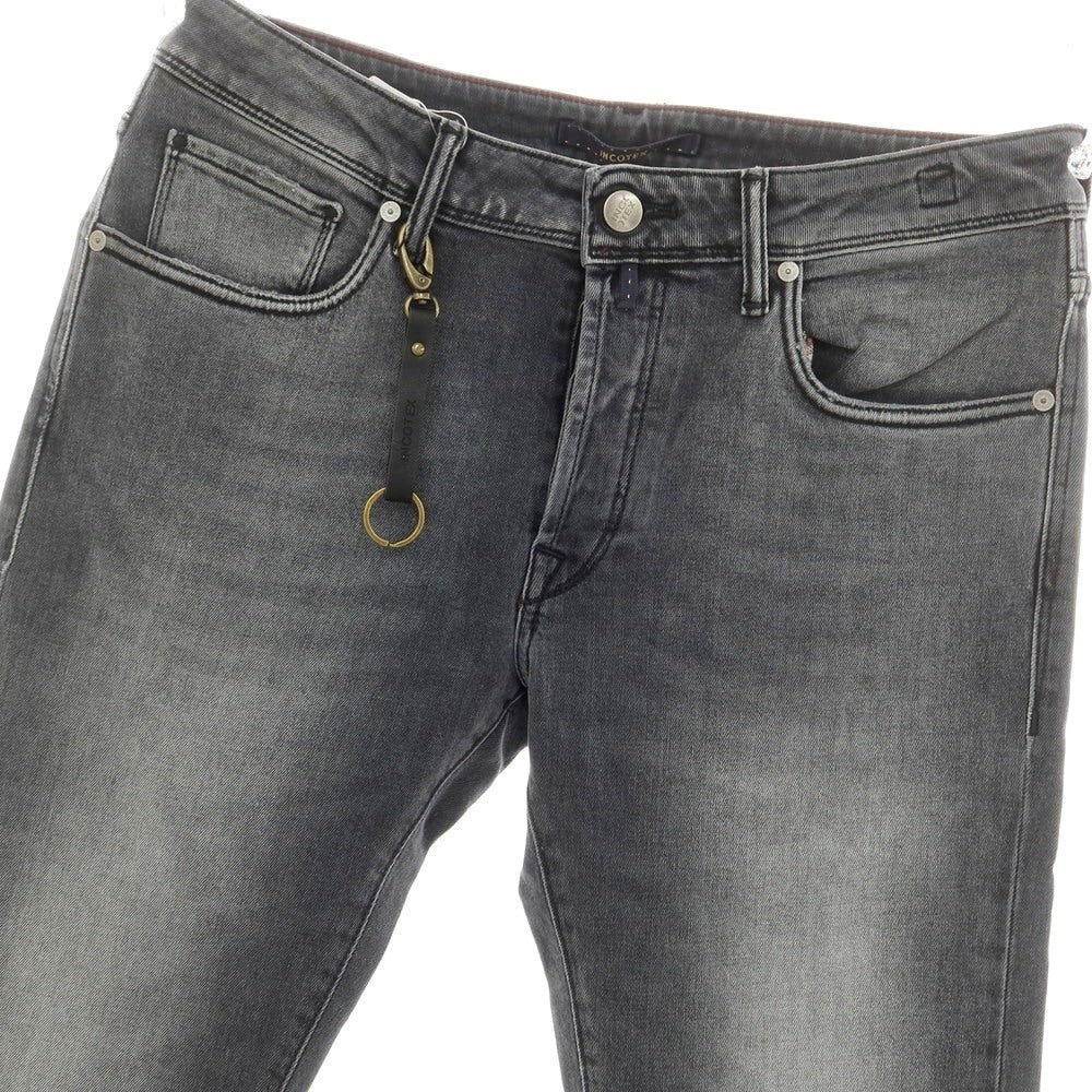 [New] INCOTEX BLUE DIVISION Slim Denim Pants Black (Gray) [33] [Condition Rank N] [Men&