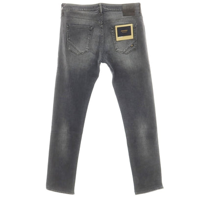 [New] INCOTEX BLUE DIVISION Slim Denim Pants Black (Gray) [33] [Condition Rank N] [Men&
