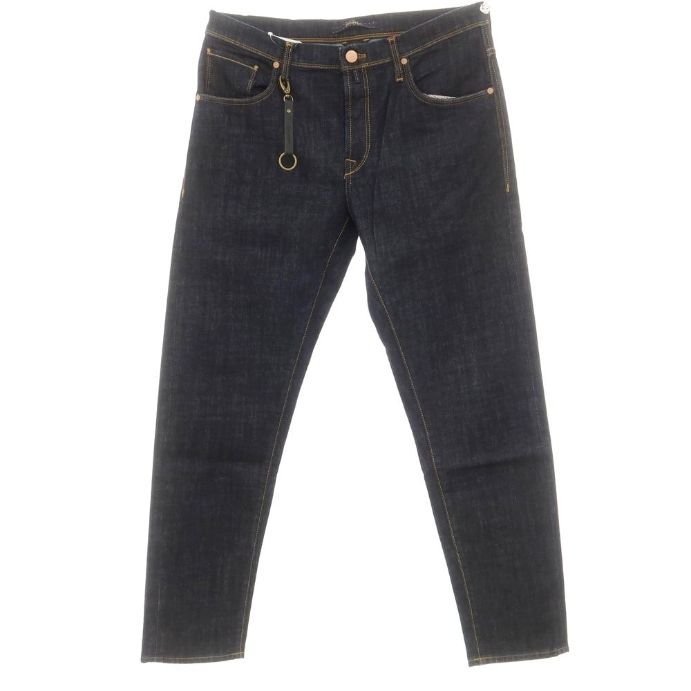 [New Outlet] INCOTEX BLUE DIVISION Tapered Denim Pants Navy [33] [Condition Rank N-] [Men&