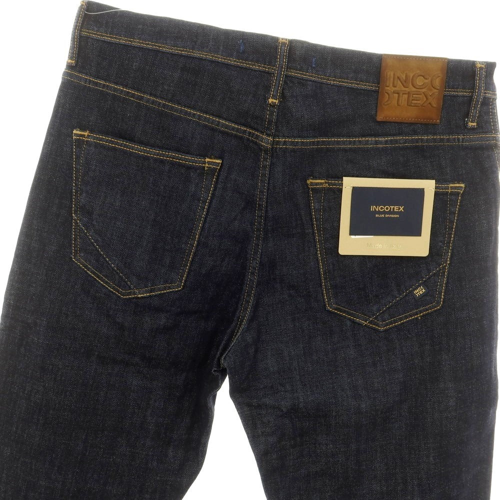 [New Outlet] INCOTEX BLUE DIVISION Tapered Denim Pants Navy [33] [Condition Rank N-] [Men&