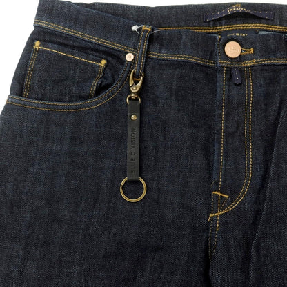 [New Outlet] INCOTEX BLUE DIVISION Tapered Denim Pants Navy [33] [Condition Rank N-] [Men&
