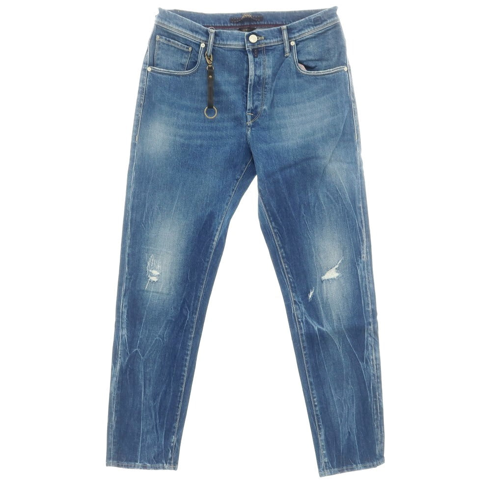 [New] INCOTEX BLUE DIVISION Tapered Denim Pants Blue [33] [Condition Rank N] [Men&
