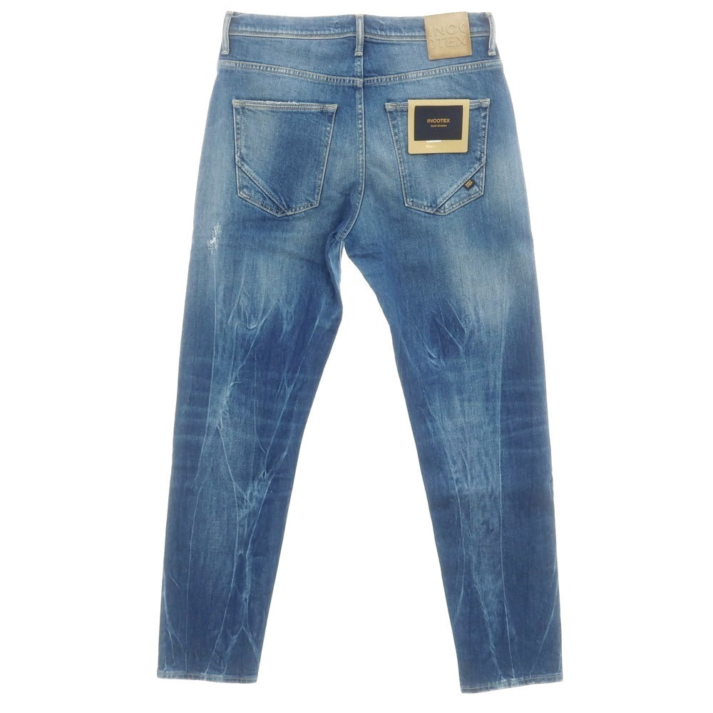[New] INCOTEX BLUE DIVISION Tapered Denim Pants Blue [33] [Condition Rank N] [Men&