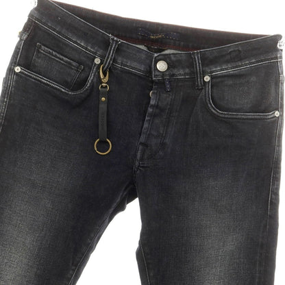 [New] INCOTEX BLUE DIVISION Slim Denim Pants Black (Dark Gray) [33] [Condition Rank N] [Men&