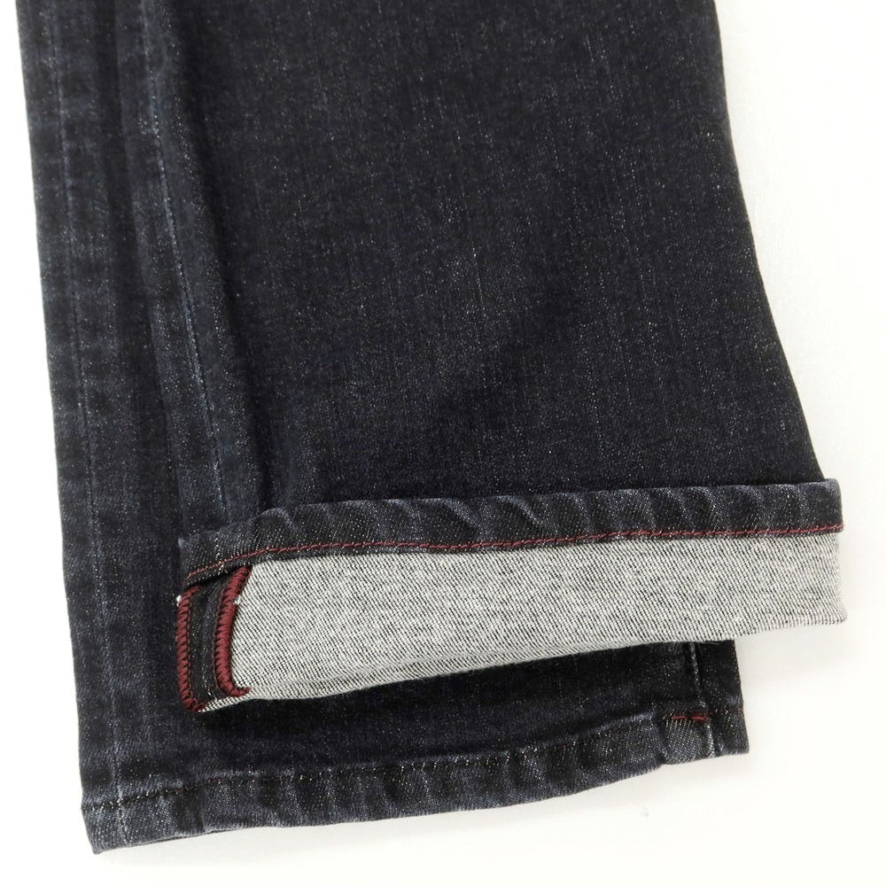 [New] INCOTEX BLUE DIVISION Slim Denim Pants Black (Dark Gray) [33] [Condition Rank N] [Men&