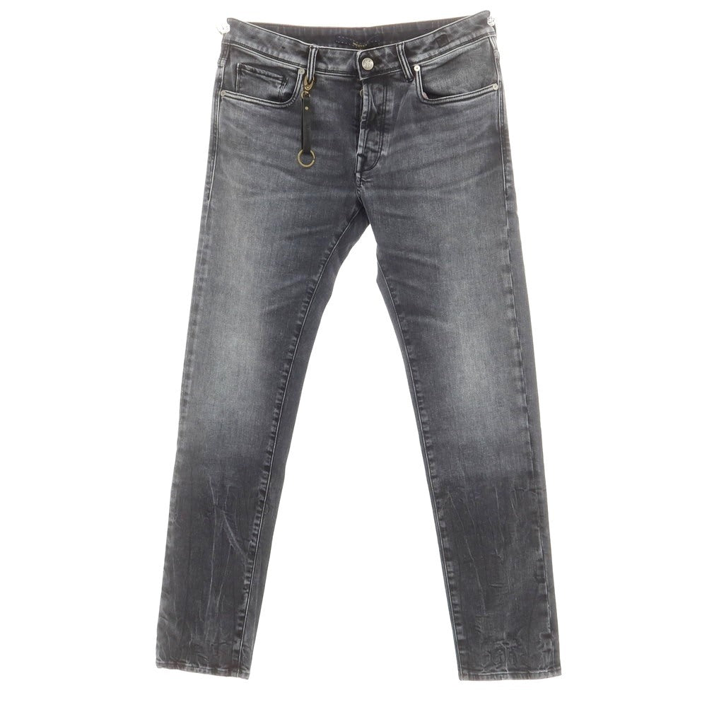 [New] INCOTEX BLUE DIVISION Slim Denim Pants Black (Gray) [33] [Condition Rank N] [Men&