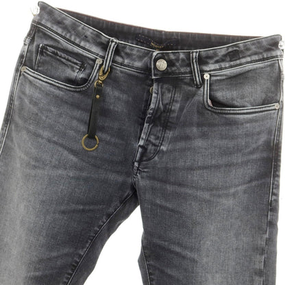 [New] INCOTEX BLUE DIVISION Slim Denim Pants Black (Gray) [33] [Condition Rank N] [Men&