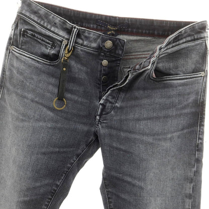 [New] INCOTEX BLUE DIVISION Slim Denim Pants Black (Gray) [33] [Condition Rank N] [Men&