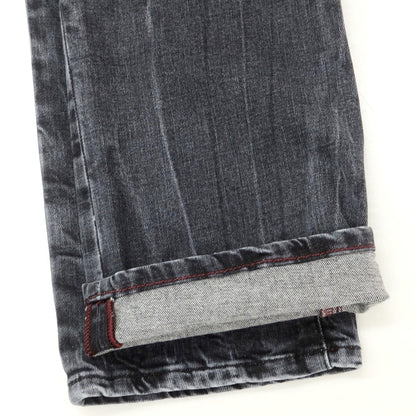 [New] INCOTEX BLUE DIVISION Slim Denim Pants Black (Gray) [33] [Condition Rank N] [Men&