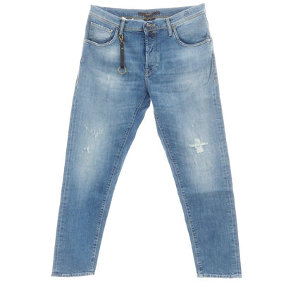 [New Outlet] INCOTEX BLUE DIVISION Tapered Denim Pants Blue [33] [Condition Rank N-] [Men&