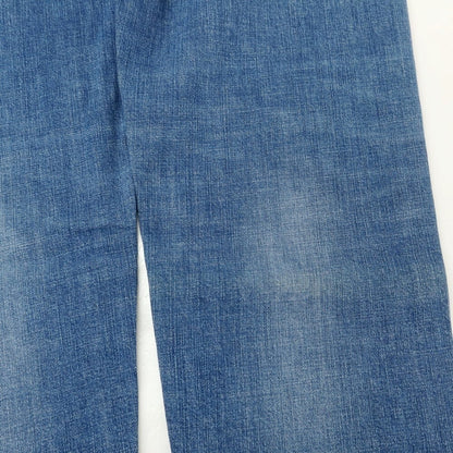 [New Outlet] INCOTEX BLUE DIVISION Tapered Denim Pants Blue [33] [Condition Rank N-] [Men&