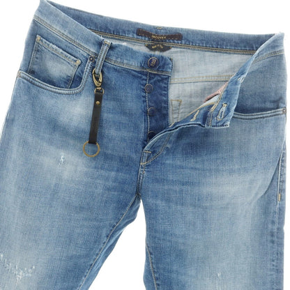 [New Outlet] INCOTEX BLUE DIVISION Tapered Denim Pants Blue [33] [Condition Rank N-] [Men&