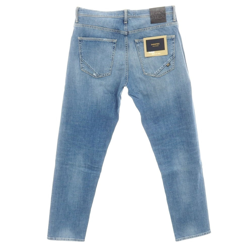 [New Outlet] INCOTEX BLUE DIVISION Tapered Denim Pants Blue [33] [Condition Rank N-] [Men&