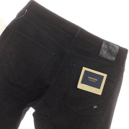 [New] INCOTEX BLUE DIVISION Tapered Denim Pants Black [33] [Condition Rank N] [Men&