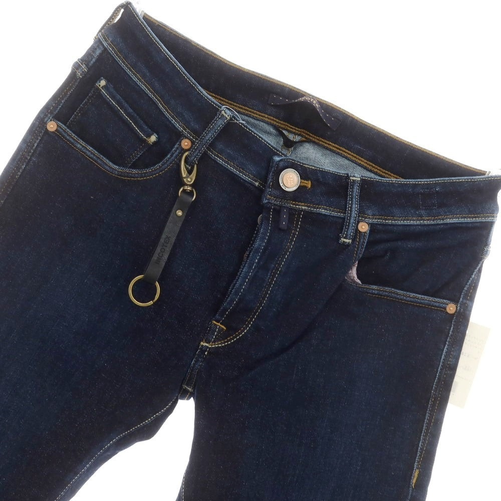 [New Outlet] INCOTEX BLUE DIVISION Slim Denim Pants Navy [33] [Condition Rank N-] [Men&