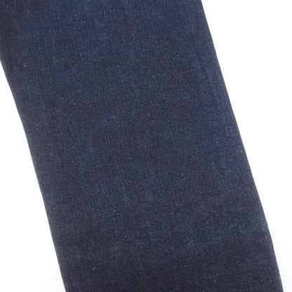 [New Outlet] INCOTEX BLUE DIVISION Slim Denim Pants Navy [33] [Condition Rank N-] [Men&