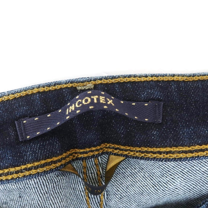 [New Outlet] INCOTEX BLUE DIVISION Slim Denim Pants Navy [33] [Condition Rank N-] [Men&