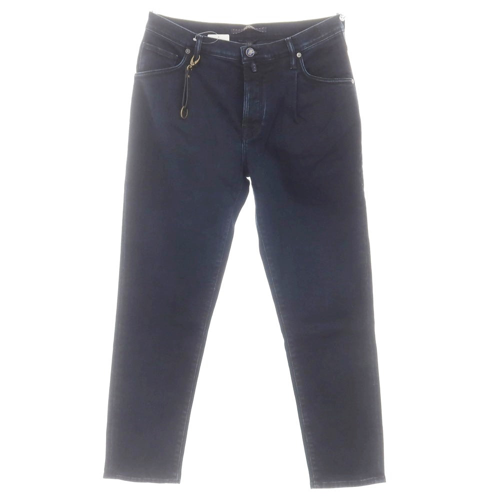 [New] INCOTEX BLUE DIVISION Tapered Denim Pants Navy [33] [Condition Rank N] [Men&