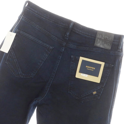 [New] INCOTEX BLUE DIVISION Tapered Denim Pants Navy [33] [Condition Rank N] [Men&