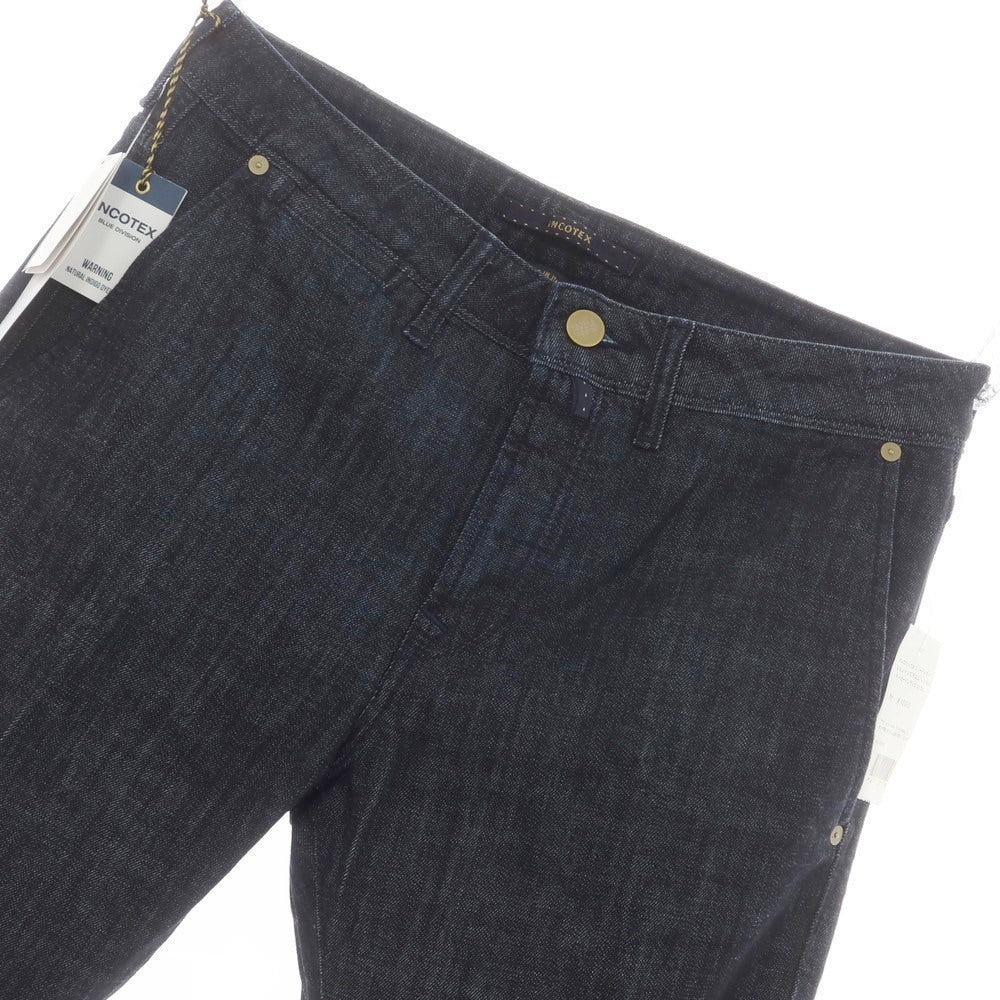 [New Outlet] INCOTEX BLUE DIVISION Slim Denim Pants Navy [34] [Condition Rank N-] [Men&