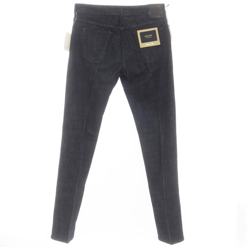 [New Outlet] INCOTEX BLUE DIVISION Slim Denim Pants Navy [34] [Condition Rank N-] [Men&