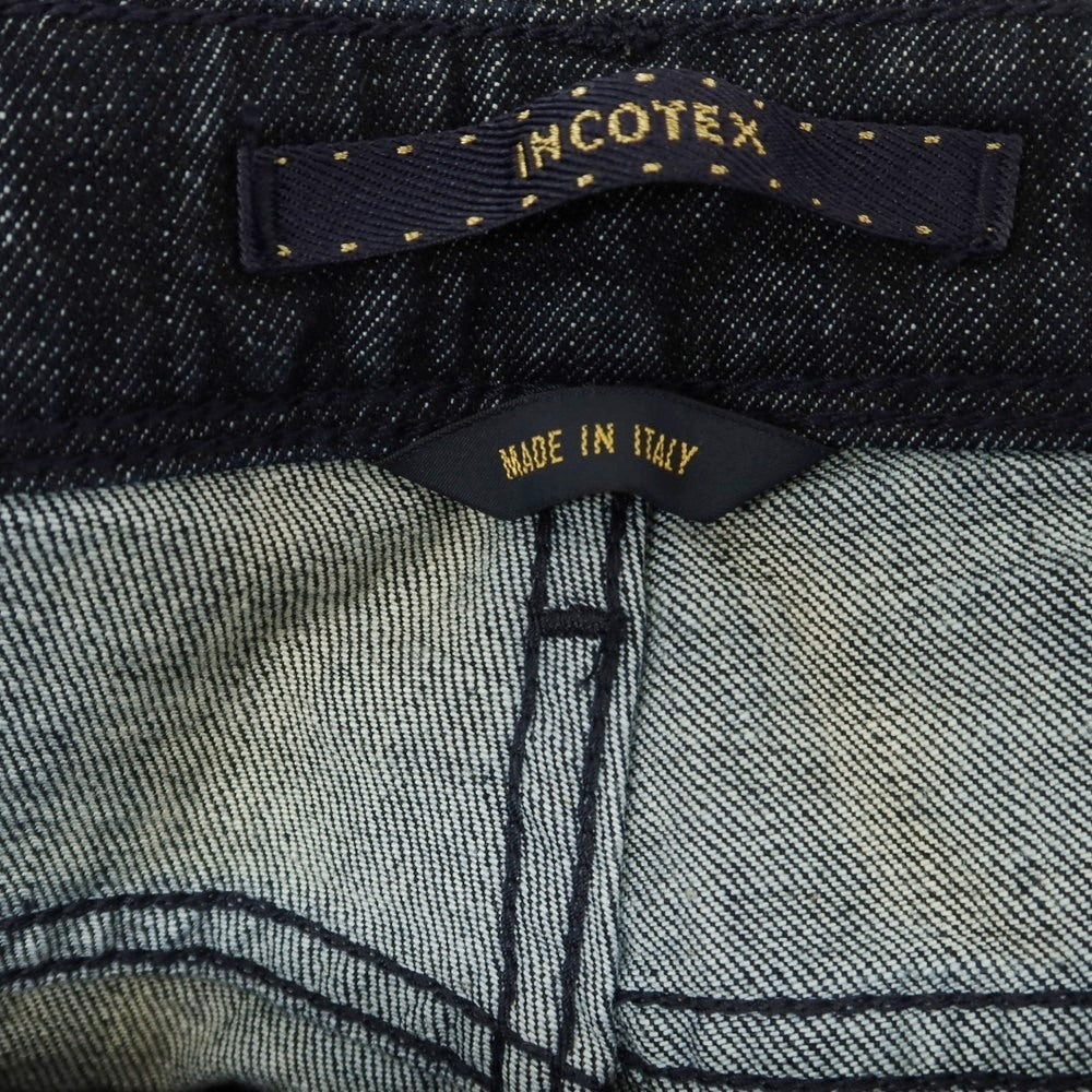 [New Outlet] INCOTEX BLUE DIVISION Slim Denim Pants Navy [34] [Condition Rank N-] [Men&