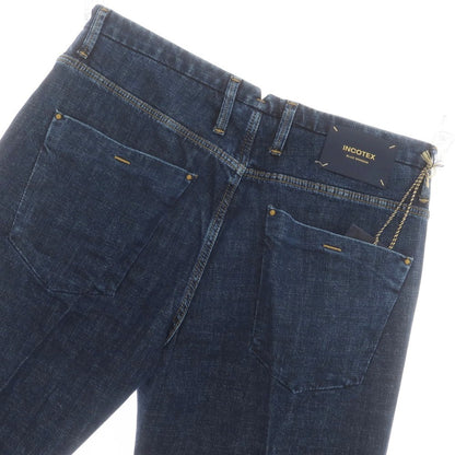[New Outlet] INCOTEX BLUE DIVISION TAILOR MADE Denim Pants Navy [33] [Condition Rank N-] [Men&
