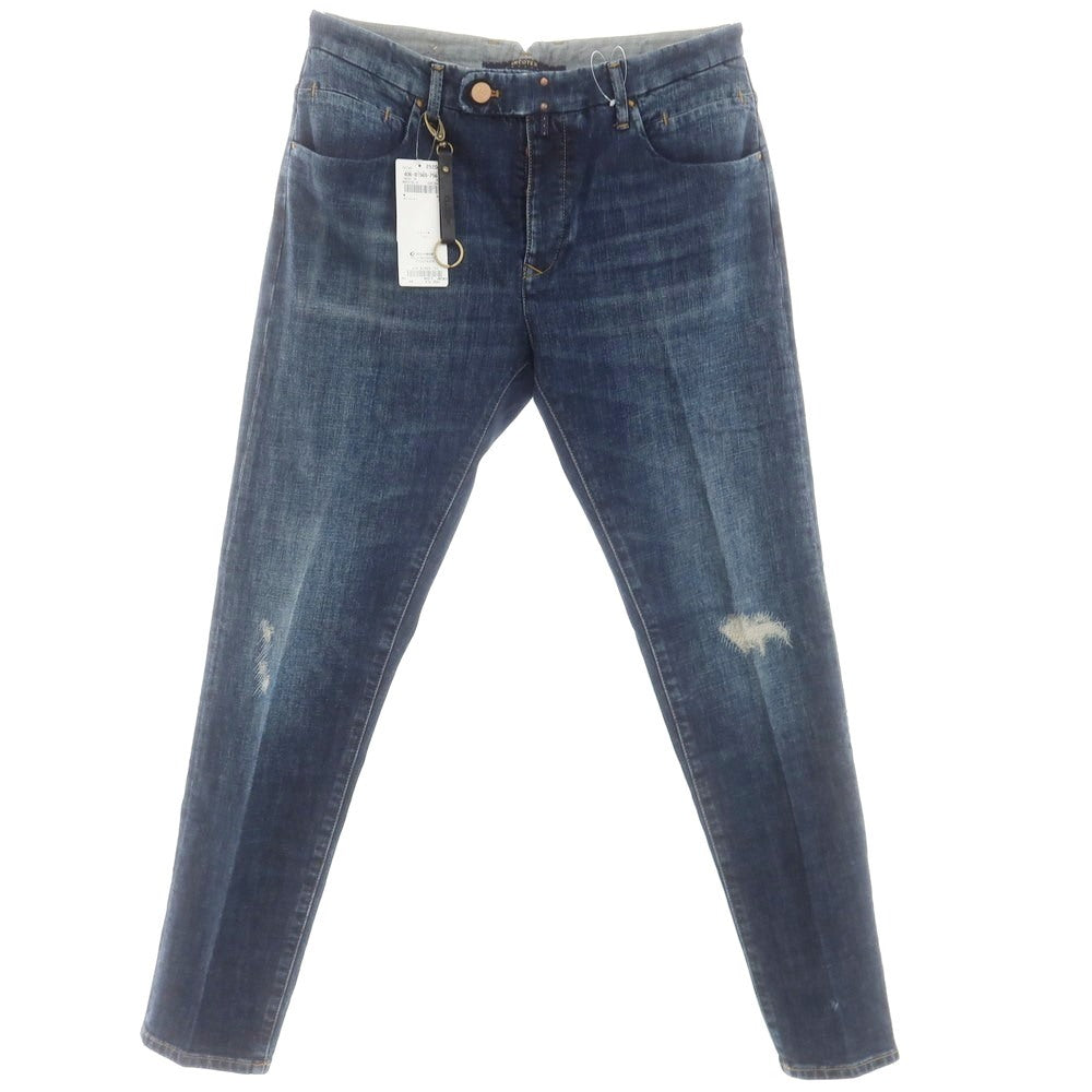 【新品アウトレット】インコテックス ブルーディヴィジョン INCOTEX BLUE DIVISION TAILOR MADE デニムパンツ ネイビー【サイズ33】【 状態ランクN- 】【 メンズ 】[EPD]