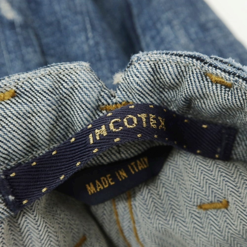 [New Outlet] INCOTEX BLUE DIVISION TAILOR MADE Denim Pants
 Navy [33] [Condition Rank N-] [Men&