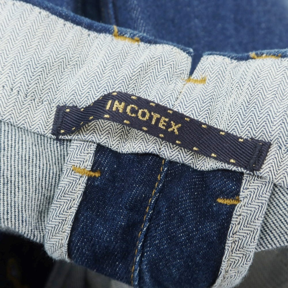 [New Outlet] INCOTEX BLUE DIVISION TAILOR MADE Denim Pants Blue [33] [Condition Rank N-] [Men&