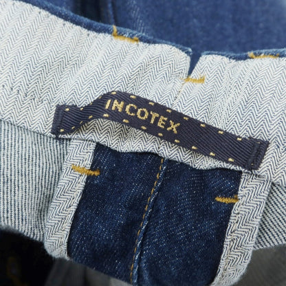 [New Outlet] INCOTEX BLUE DIVISION TAILOR MADE Denim Pants Blue [33] [Condition Rank N-] [Men&
