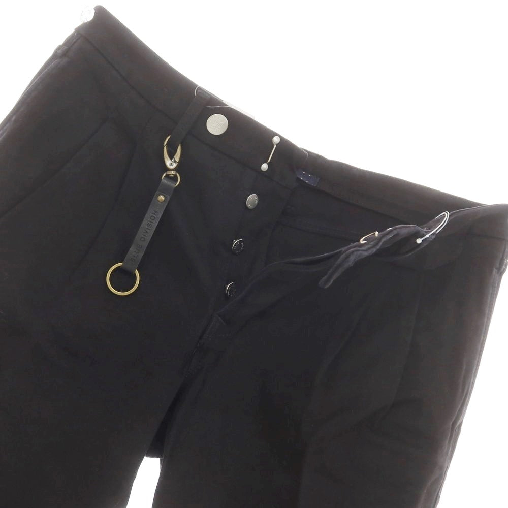 [New] INCOTEX BLUE DIVISION TAILOR MADE Denim Pants Black [33] [Condition Rank N] [Men&