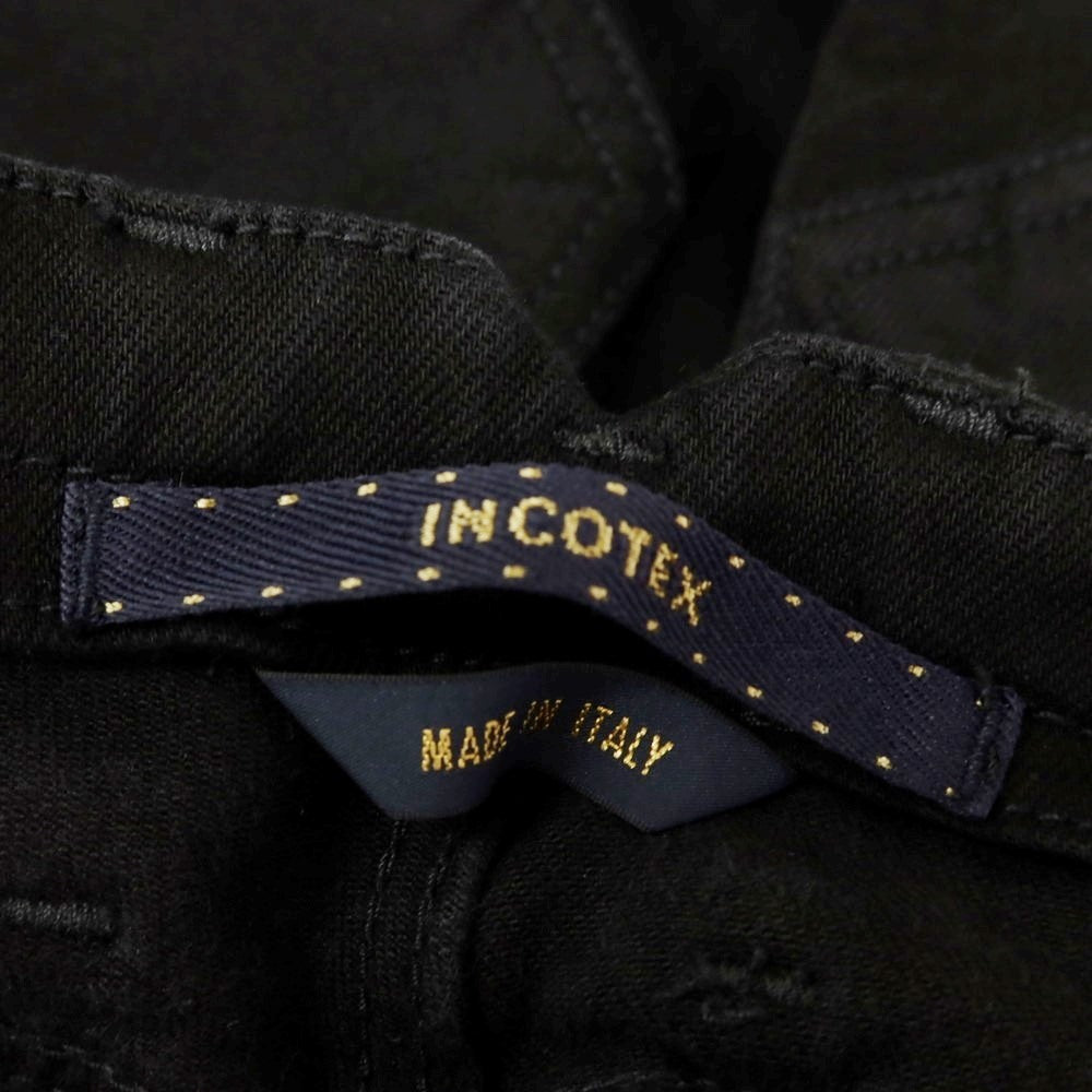 [New] INCOTEX BLUE DIVISION TAILOR MADE Denim Pants Black [33] [Condition Rank N] [Men&
