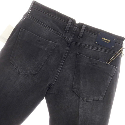【新品】インコテックス ブルーディヴィジョン INCOTEX BLUE DIVISION TAILOR MADE デニムパンツ
 ブラック（ダークグレー）【 33 】【 状態ランクN 】【 メンズ 】