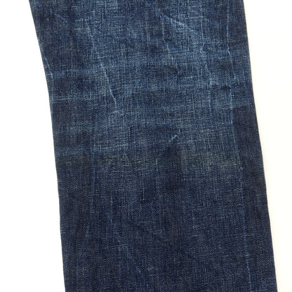 [New] INCOTEX BLUE DIVISION Tapered Distressed Stretch Denim Pants Jeans Navy [34] [Condition Rank N] [Men&