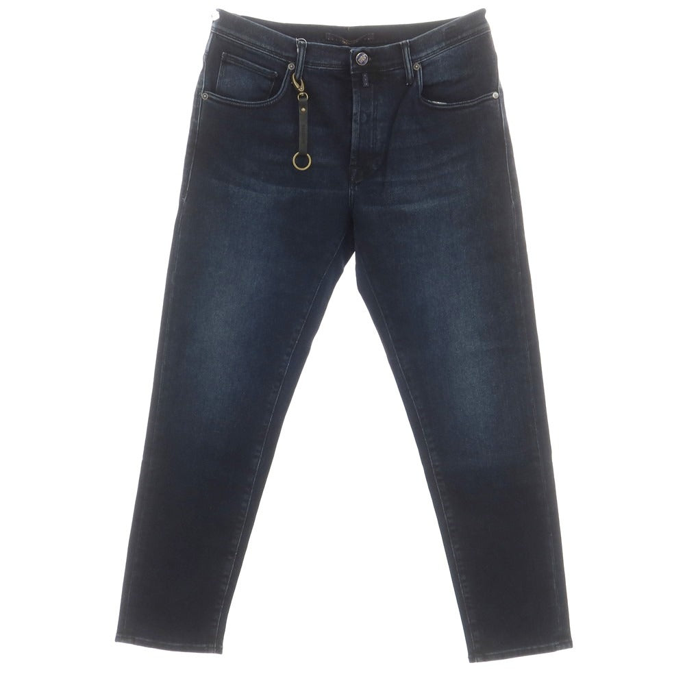 [New] INCOTEX BLUE DIVISION Tapered Stretch Denim Jeans Navy [33] [Condition Rank N] [Men&