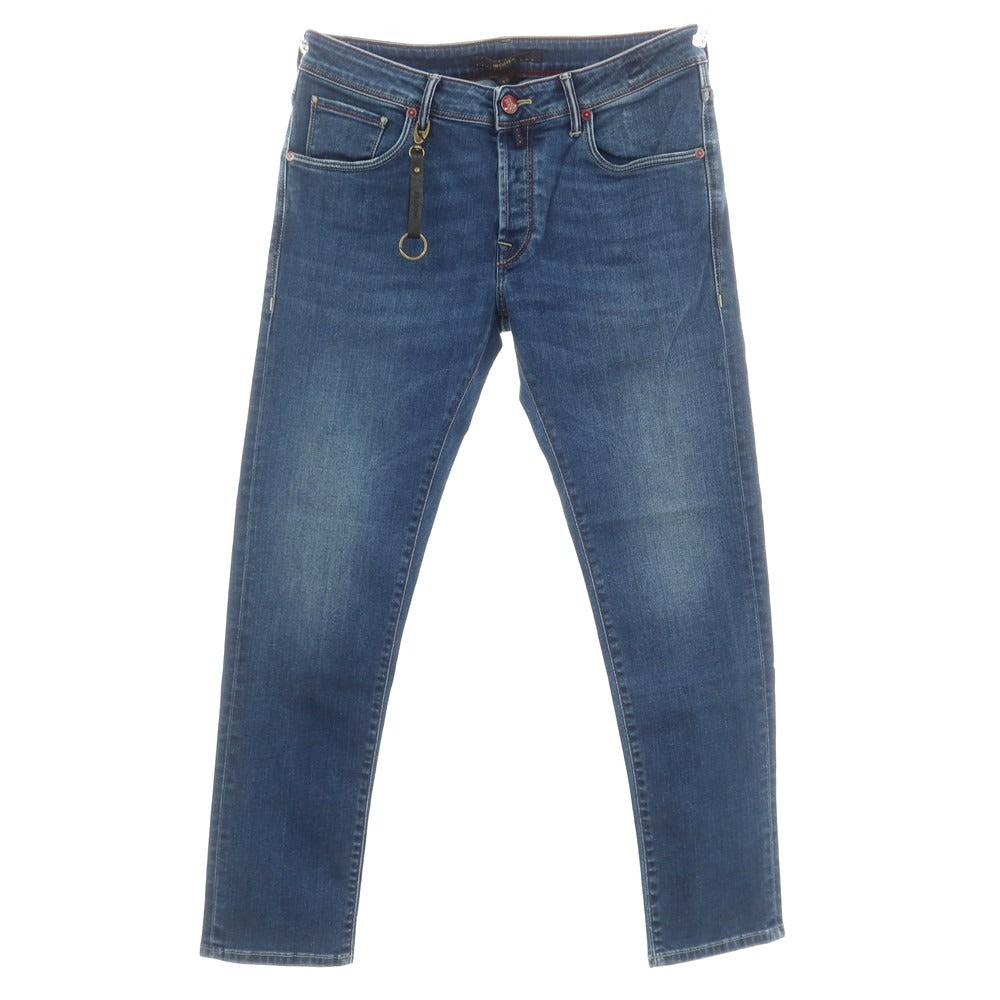 [New Outlet] INCOTEX BLUE DIVISION Slim Stretch Denim Pants Jeans Blue [32] [Condition Rank N-] [Men&