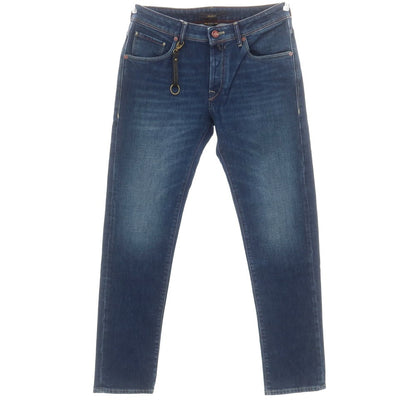 [New] INCOTEX BLUE DIVISION Slim Stretch Denim Pants Jeans Blue [33] [Condition Rank N] [Men&