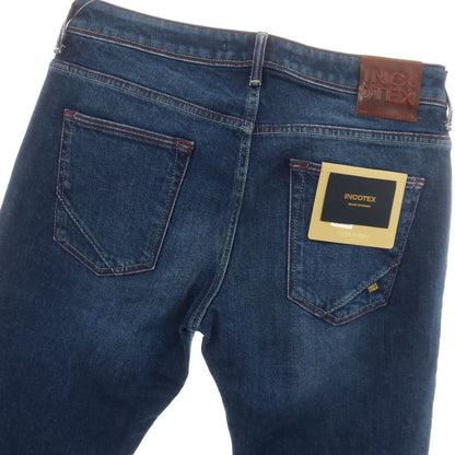 [New] INCOTEX BLUE DIVISION Slim Stretch Denim Pants Jeans Blue [33] [Condition Rank N] [Men&