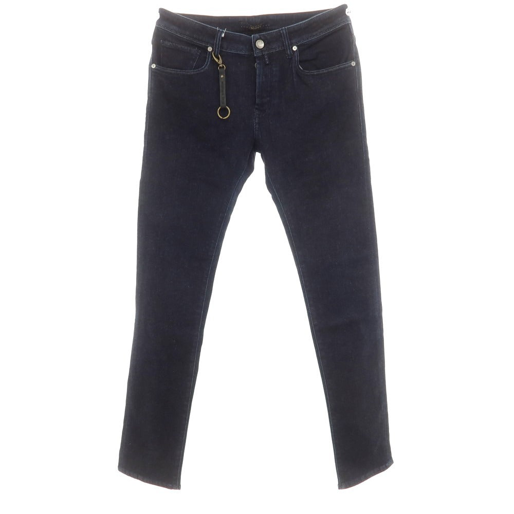 [New] INCOTEX BLUE DIVISION Slim Cotton Cashmere Denim Pants Jeans Navy [33] [Condition Rank N] [Men&