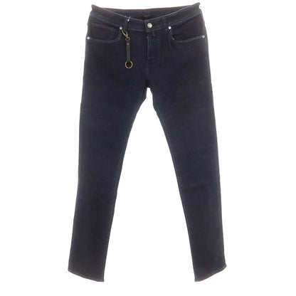 [New] INCOTEX BLUE DIVISION Slim Cotton Cashmere Denim Pants Jeans Navy [33] [Condition Rank N] [Men&