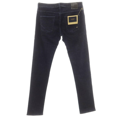 [New] INCOTEX BLUE DIVISION Slim Cotton Cashmere Denim Pants Jeans Navy [33] [Condition Rank N] [Men&
