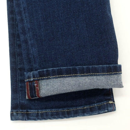 [New] INCOTEX BLUE DIVISION Slim Stretch Denim Pants Jeans Navy [33] [Condition Rank N] [Men&