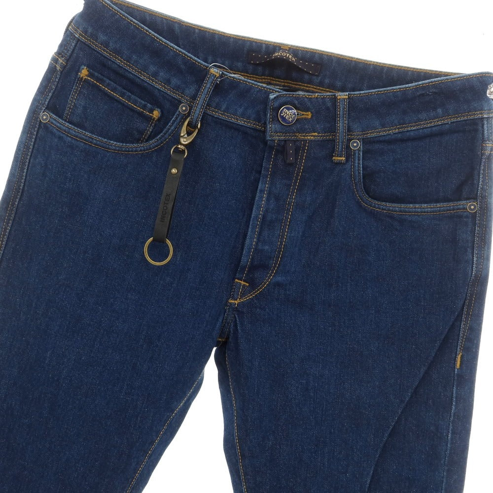 【SALE10％OFF/返品不可】【新品アウトレット】インコテックス ブルーディヴィジョン INCOTEX BLUE DIVISION Slim ストレッチ デニムパンツ ジーンズ ブルー【 33 】【 状態ランクN- 】【 メンズ 】