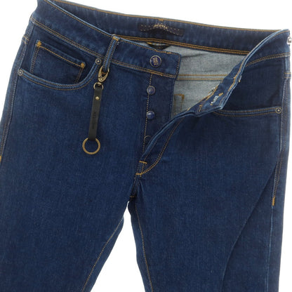 [New Outlet] INCOTEX BLUE DIVISION Slim Stretch Denim Pants Jeans Blue [33] [Condition Rank N-] [Men&
