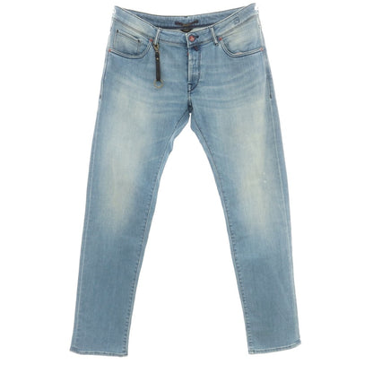 [New Outlet] INCOTEX BLUE DIVISION Slim Stretch Denim Pants Jeans Blue [36] [Condition Rank N-] [Men&