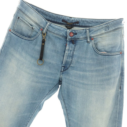 [New Outlet] INCOTEX BLUE DIVISION Slim Stretch Denim Pants Jeans Blue [36] [Condition Rank N-] [Men&