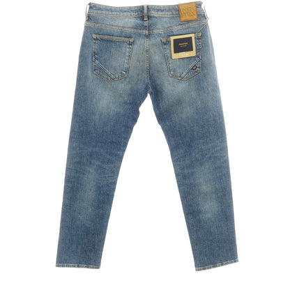 [New Outlet] INCOTEX BLUE DIVISION Slim Stretch Denim Pants Jeans Blue [33] [Condition Rank N-] [Men&