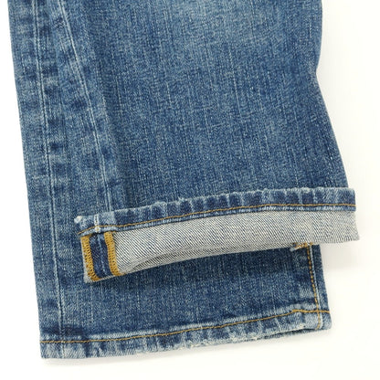 [New Outlet] INCOTEX BLUE DIVISION Slim Stretch Denim Pants Jeans Blue [33] [Condition Rank N-] [Men&