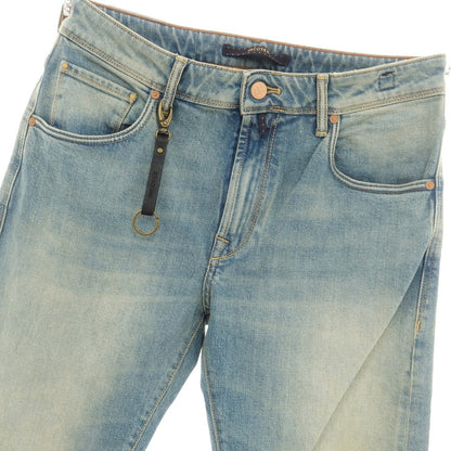 [New Outlet] INCOTEX BLUE DIVISION Regular Stretch Denim Pants Jeans Blue [33] [Condition Rank N-] [Men&